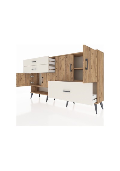 Arges Konsol 3 Raflı 3 Çekmeceli 4 Kapaklı 176x30x99 Çam-çam/aytaşı Atlas Çam/aytası - Atlas Çam Arges Konsol 3 Raflı 3 Çekmeceli 4 Kapaklı 176x30x99 Çam-çam/aytaşı Atlas Çam/aytası - Atlas Çam