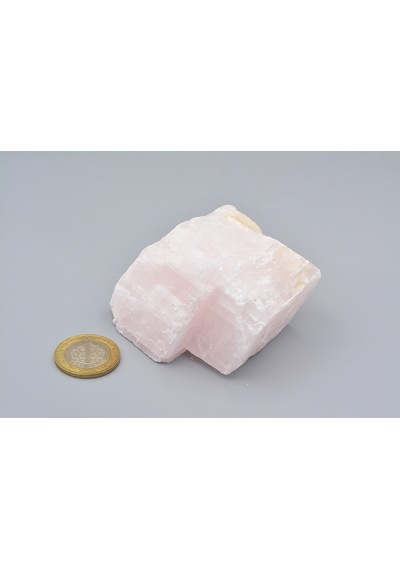 Hakiki Doğal Pembe Kalsit Taşı Kaya Parçası 327 Gram Doğal