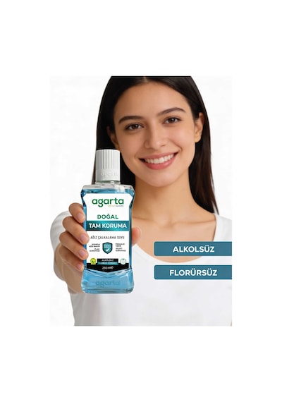 Agarta 250 ML Ağız Bakım Suyu Tam Koruma Alkolsüz