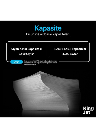 Kingjet Okı Uyumlu Mc363 Standart Kapasiteli 4 Renk Takım Uyumlu Toner 46508736 Uyumlu