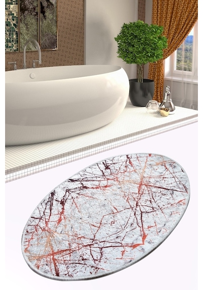 Shine Oval Djt 60X90 Cm Banyo Paspası