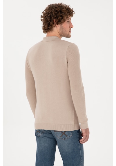 U.S. Polo Assn. Erkek Taş Basic Kazak 50313685-VR049