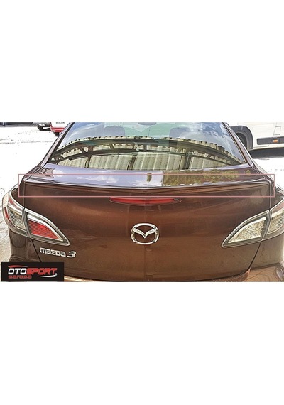 Mazda 3 Spoyler Fiberglass Boyasız