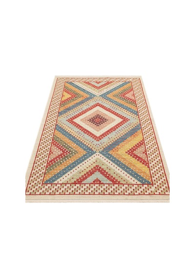 Hoom Rugs Vgt 10 Red Yıkanabilir Çift Taraflı Halı