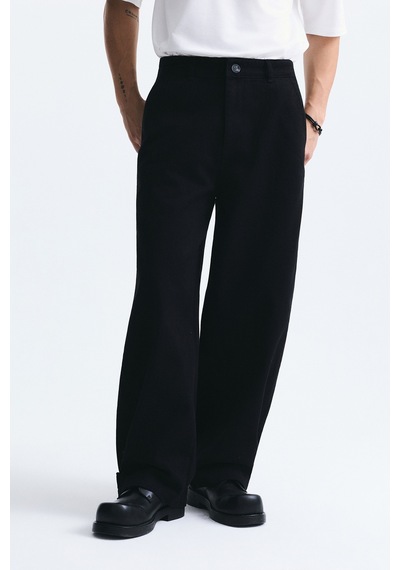 Vamos Relaxed Fit Pantolon Siyah