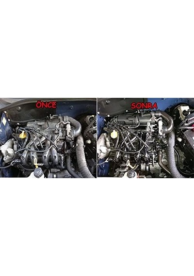 Terlans Motor Ve Jant Temizleyici 500 Ml + Uygulama Süngeri / Güçlü Yağ & Gres Çözücü Sprey / Rim Cleaner & Eng