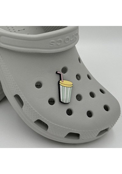 Crocs Terlik Süsü Ve Aksesuarı , Çanta Süsü Jibbitz Pipetli Çizgili Bardak 01 Görsel Figür Aksesuar Mint-sarı-pembe Crocs Terlik Süsü Ve Aksesuarı , Çanta Süsü Jibbitz Pipetli Çizgili Bardak 01 Görsel Figür Aksesuar Mint-sarı-pembe