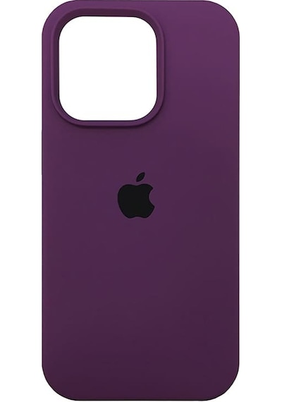 Apple Uyumlu iPhone 15 Pro Max Logolu İçi Kadife Silikon Lansman Kılıf 10 Renk