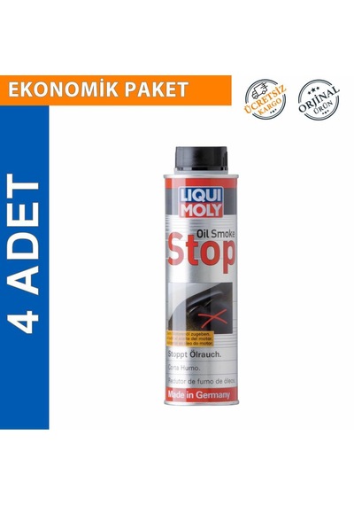 Liqui Moly Oil Smoke Stop Siyah Duman Önleyici 300 Ml 4 Adet 2