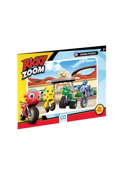 Babystore Ricky Zoom Frame Puzzle 35 Parça 2'Li Puzzle Seti