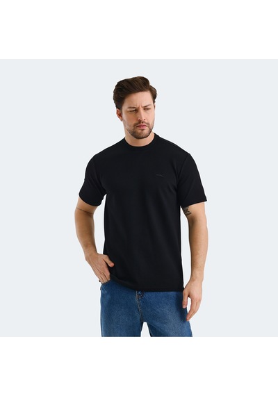 Slazenger BREEZE Erkek  Siyah Tişört