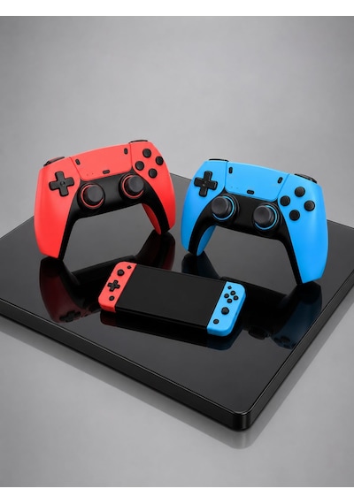Kablosuz Retro Oyun Konsolu Hdmı Tv Bağlantılı Çift Gamepad Seti Diğer