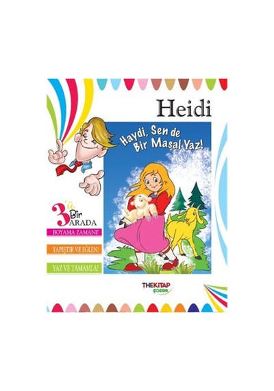 Heidi Üçü Bir Arada Etkinlik Kitabı