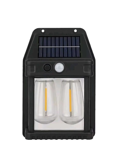 Dış Mekan Ev Teras Bahçe Cafe Hareket Sensörlü Güneş Enerjili Solar Bahçe Lambası Enerji Sınıfı A+