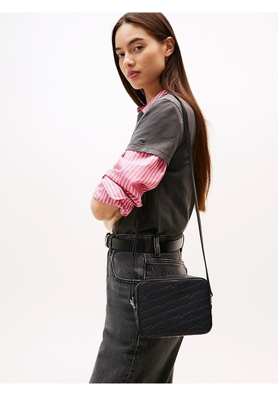 Tommy Hilfiger Kadın Çapraz Çanta Aw0aw17865bds Siyah