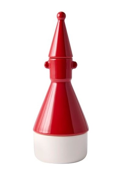 Ikea Vınterfınt Şamdan/tealight Mumluk, Kırmızı-beyaz, 22 Cm