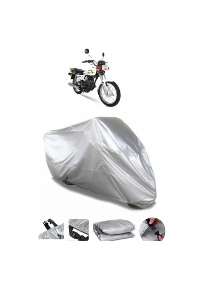 Yuki Yk125 Uyumlu Rex Gri Su Geçirmez Motosiklet Brandası Premium