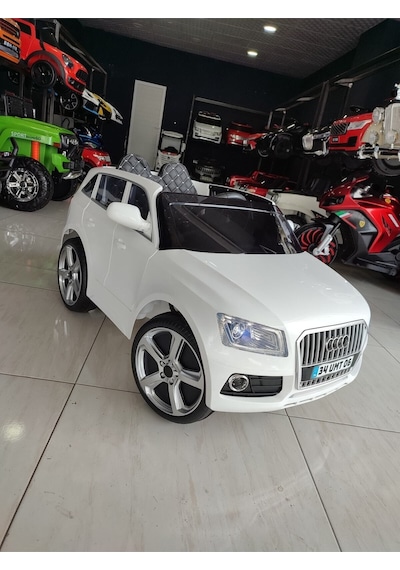 Kral Öykü Bebek Dünyası Audi Qsuv 12 Volt Uzaktan Kumandali Araba Beyaz