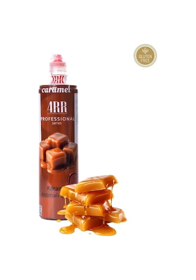 4rr Karamel Aromalı Kahve & Tropikal İçecek & Kokteyl Şurubu 750 Ml