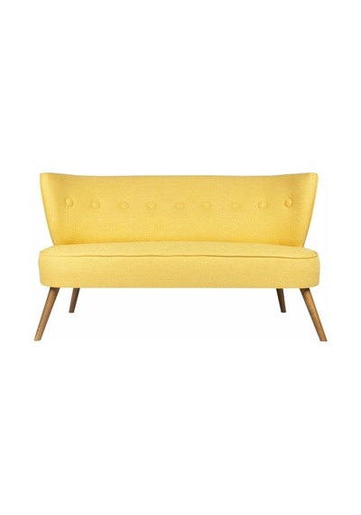 Bienville Loveseat İikil Koluk Sarı