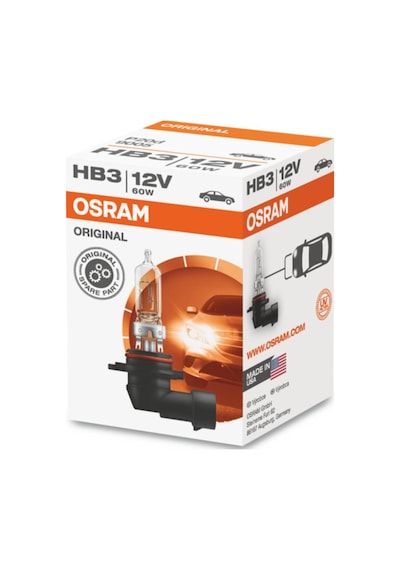 Hb3 9005 12v 60w Soketli Far Ampulü 1 Ad.