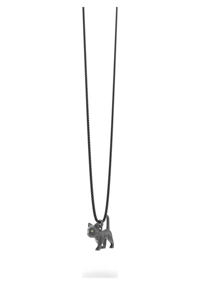 Metalmorphose Black Cat Kolye Siyah