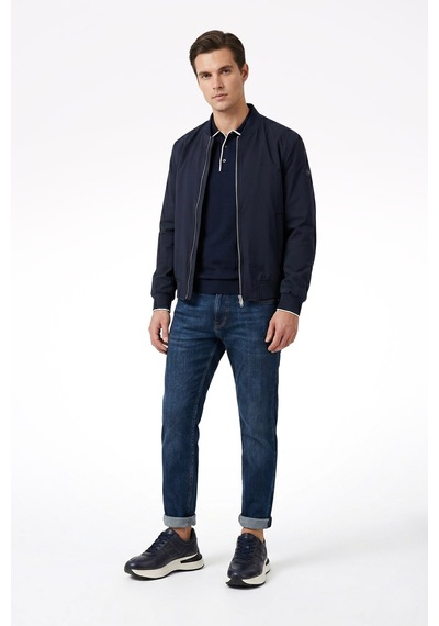 Gönderi(R) Gönderi R Erkek Lacivert Antik Bağcıklı Hakiki Deri Comfort Sneaker Ddma80338314