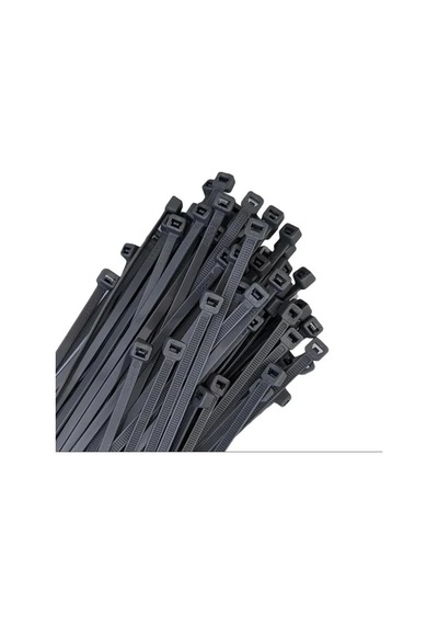 Siyah Cırt Kelepçe, 2.5x150 Mm Boyutunda, 100 Lü Paket