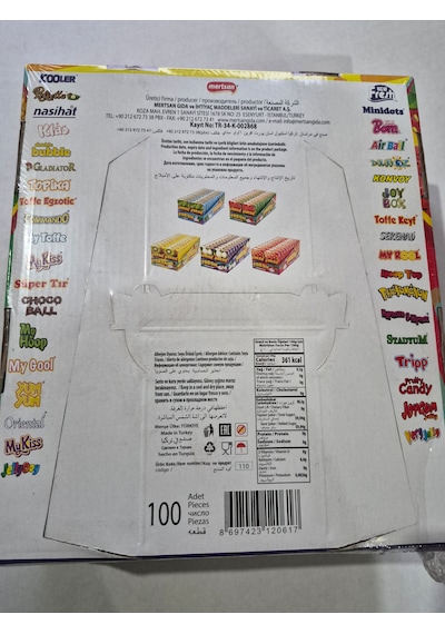 Fresh Stantlı Şekerli Sakız 10 Gr 100 Adet