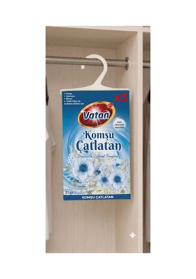 Dolap Ve Çekmece Kokusu Komşu Çatlatan 21 Gr X 3 Adet Bahar Çiçekleri