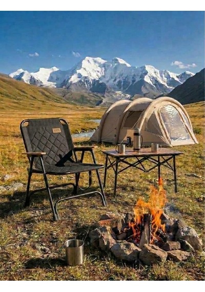 Shufa Katlanır Portatif Kamp Sandalyesi, Piknik, Balıkçılık Ve Plaj İçin Hafif Ve Taşınabilir Outdoor Sandalye Siyah