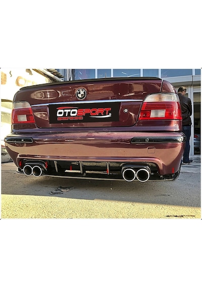Bmw E39 Arka Tampon Alt Lip Fiberglass Boyasız
