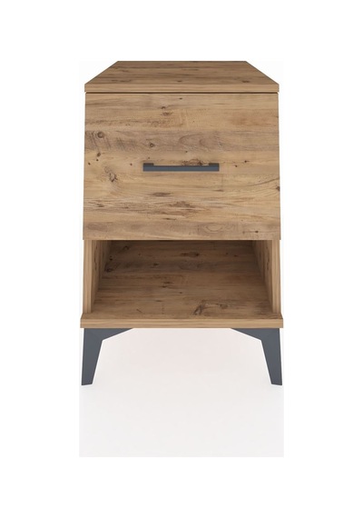 Kronos Komodin Tek Çekmeceli 44x59x64 Çam-çam Atlas Çam