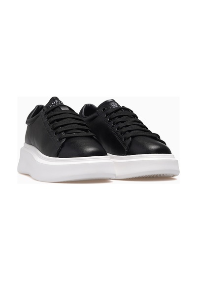 Lufian Grace Kadın Deri Sneaker Ayakkabı 26y 121230109 Siyah