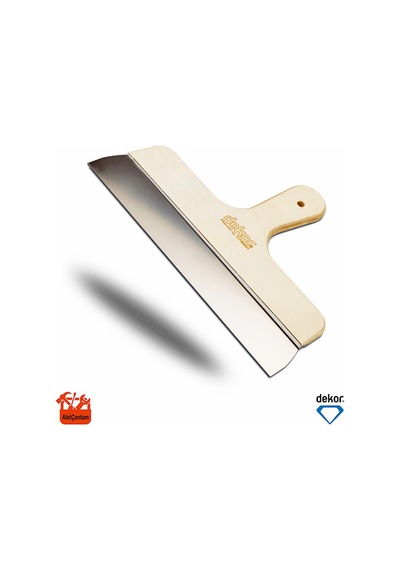 Dekor Eğri Saplı Ispatula Spatula 50 CM
