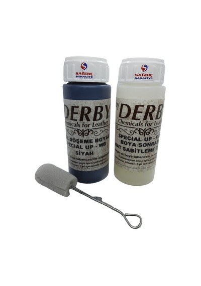 Derby Siyah Döşeme Boyası ve Boya Sonrası Sabitleme Cilası