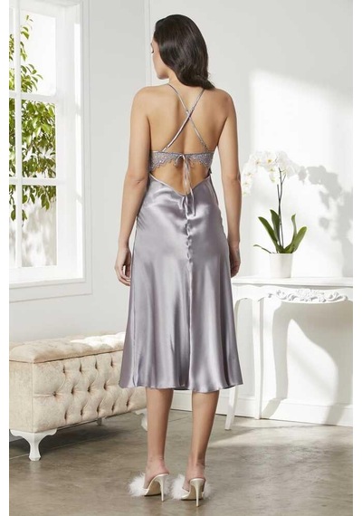 Pierre Cardin 6'lı Kaplı Gecelik Sabahlık Set 6425 Royal Renk Royal