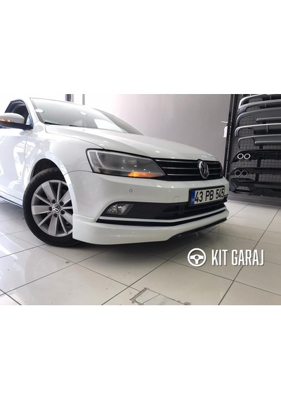 Volkswagen Jetta Mk6 2014-2018 Makyajlı Ön Ek Plastik Boyasız