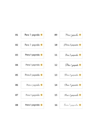 Bernami Biblo Pinterest Hediyelik Mum - Kiraz Çiçeği Kokulu Ayçiçeği Model - 10 Adet