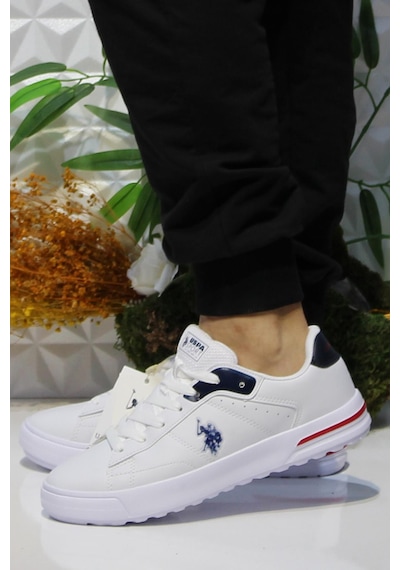 U.s. Polo Assn. Mango Beyaz Rahat Ürün Hafif Sneaker Erkek Ayakkabı 001