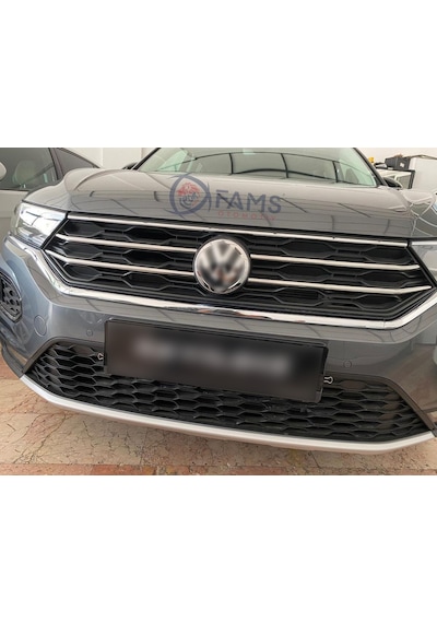 VW T-Roc Krom Ön Panjur 4 parça 2017-2021 Arası P.Çelik