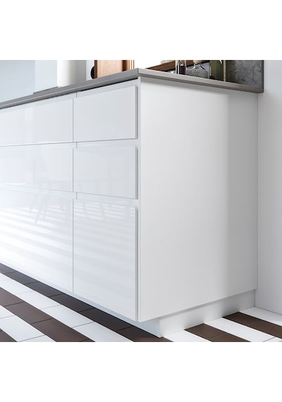 Ikea Förbättra Kaplama Paneli, Parlak Cila Beyaz, 39x81 Cm