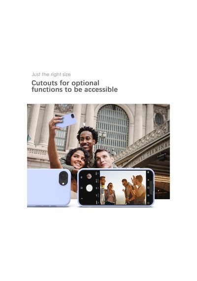 Apple iPhone 17e İle Uyumlu Telefon Kılıfı Kadife Iç Yüzey Soft Tasarım Lansman Kılıf Lila