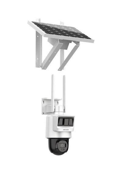 Hıkvısıon Ds-2de2c400ıwg-k/4g/c05s10 4mp 2.8mm Smart Hybrıt Lıgth Ip66 Pt Dome Solar Ip Kamera