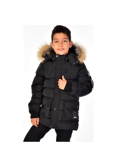Benitto Kids Benittokids Erkek Çocuk Natürel Kürklü Mont 51254