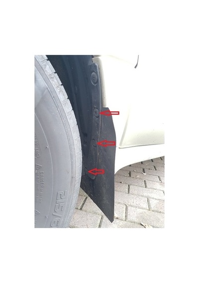 Subaru Forester Sg Ön Çamur Paçalıkları Mudflaps
