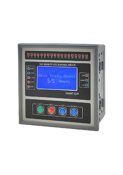 Gruparge Smart S18 ,144x144mm 220vac/380vac 18-kademe Reaktif Kontrol