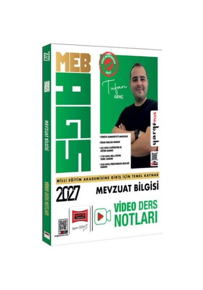 Yargı Yayınları 2027 Meb Ags Mevzuat Bilgisi Video Ders Notları-170019