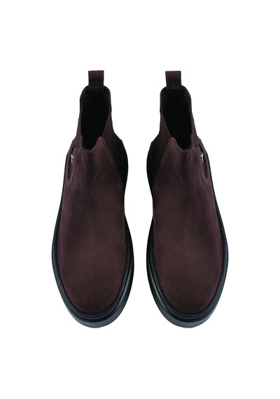 A Ca008 Camoscio T.moro Bot Erkek Lu68405 Paciotti Men Shoe Kahve