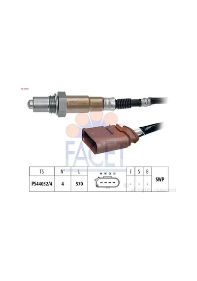 Vw Passat B6 Oksijen Sensoru 1.4 2008-2010 Caxa Facet 107090